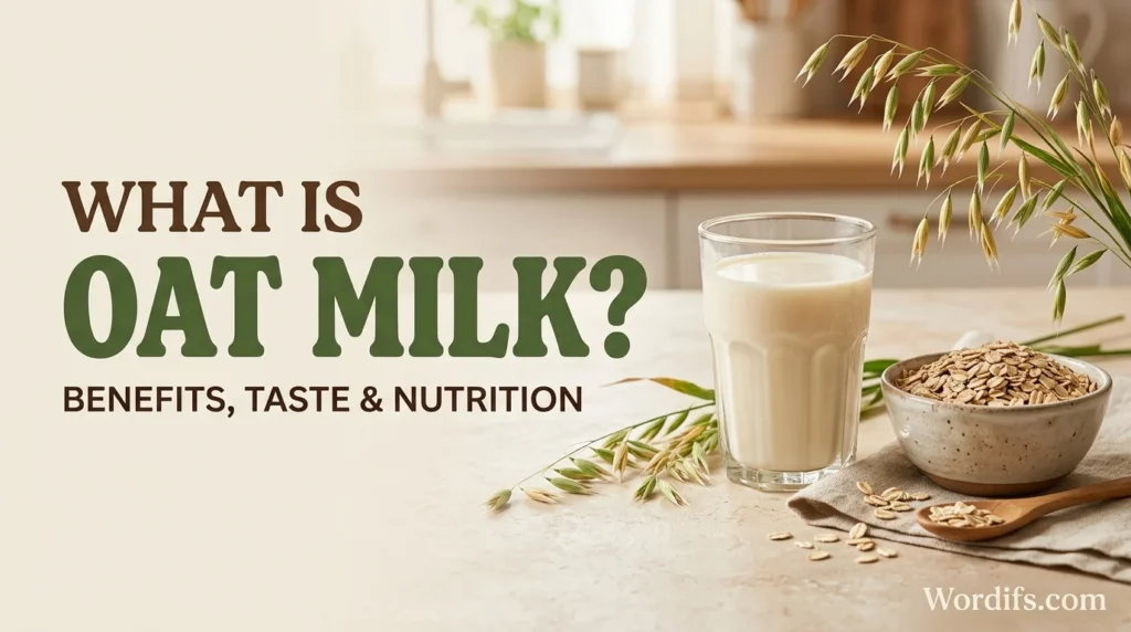 What Is Oat Milk?