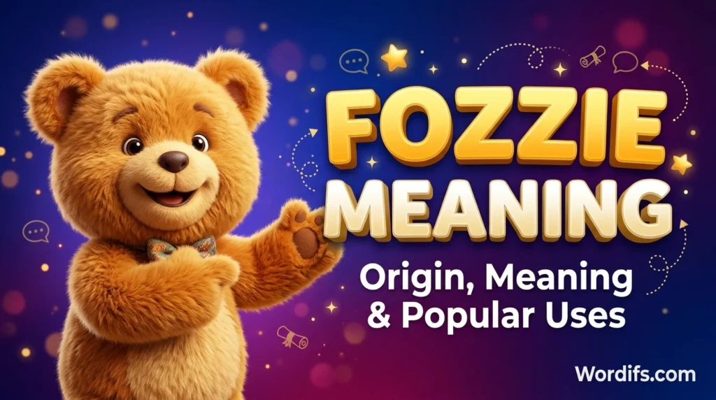What Is the Meaning of Fozzie?