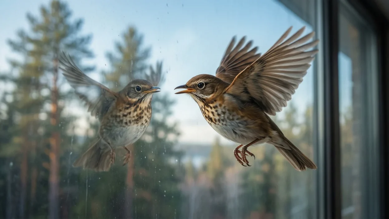 When A Bird Hits Your Window