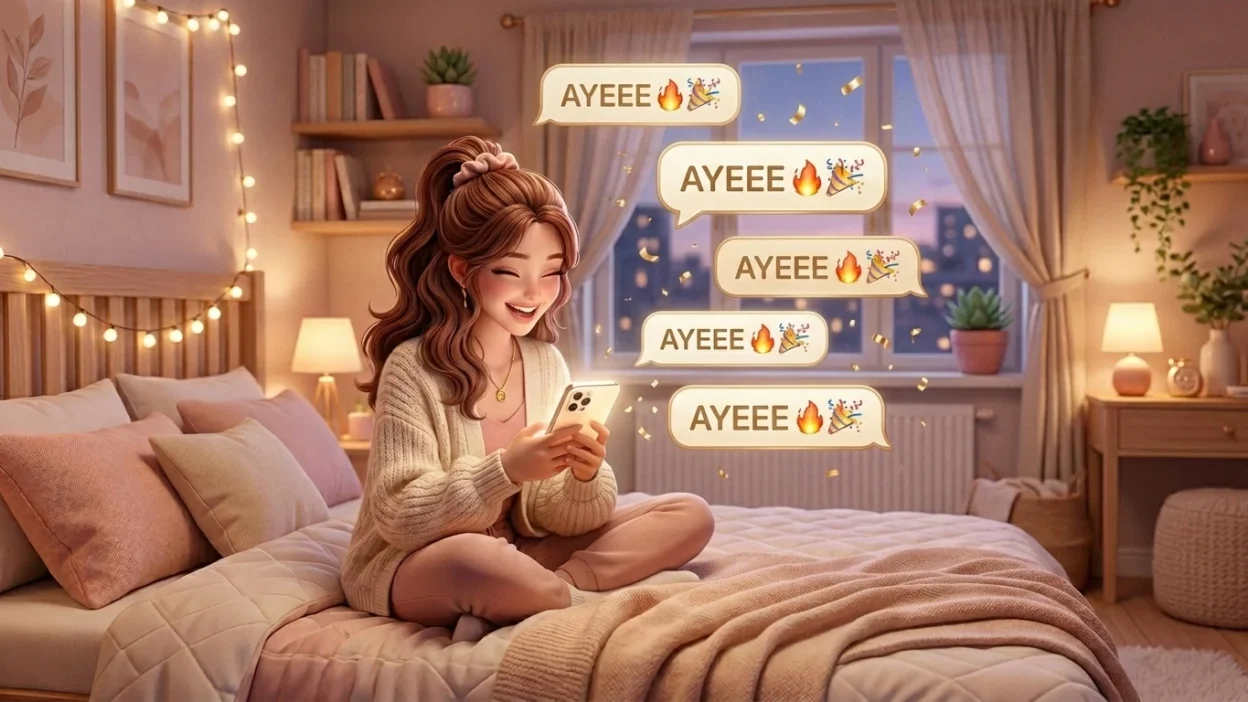 AYE Meaning in Text