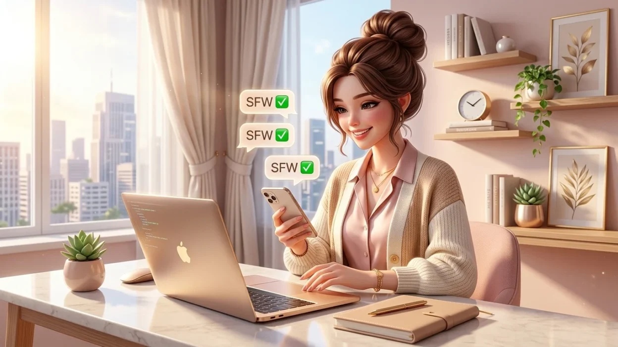 SFW Meaning in Text