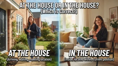 At the House or in the House