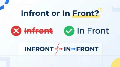 Infront or In Front