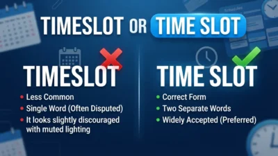 Timeslot or Time Slot