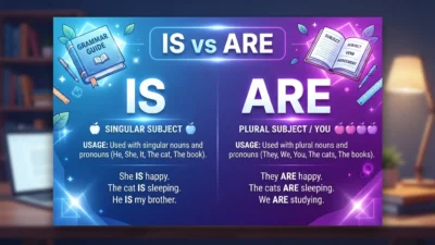 Is vs Are