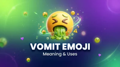 Vomit Emoji Meaning