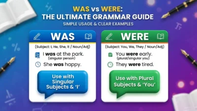 Was vs Were