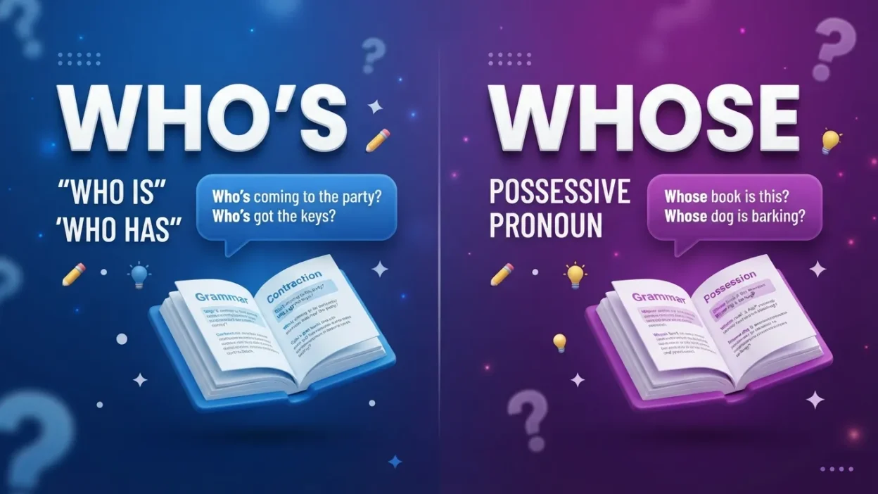 Who’s vs Whose