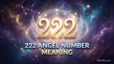 222 Angel Number Meaning