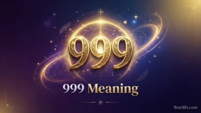 999 Meaning