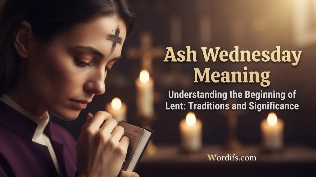 Ash Wednesday Meaning