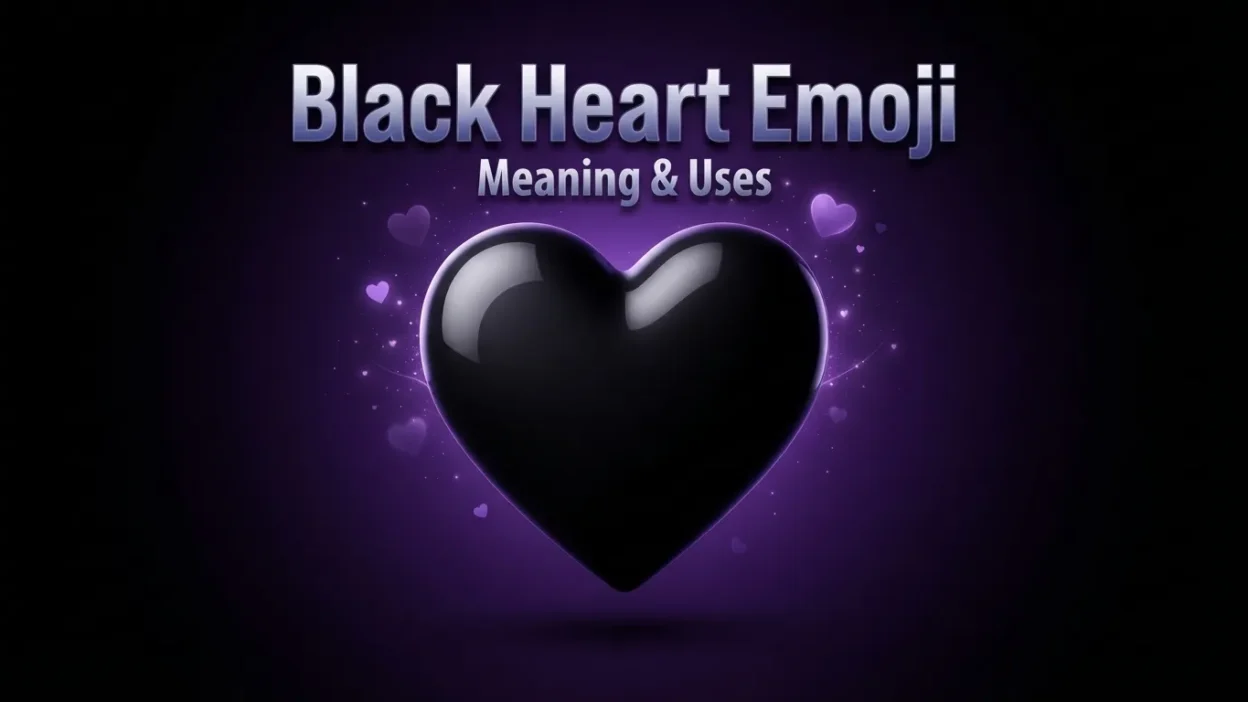 Black Heart Emoji Meaning