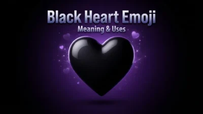 Black Heart Emoji Meaning