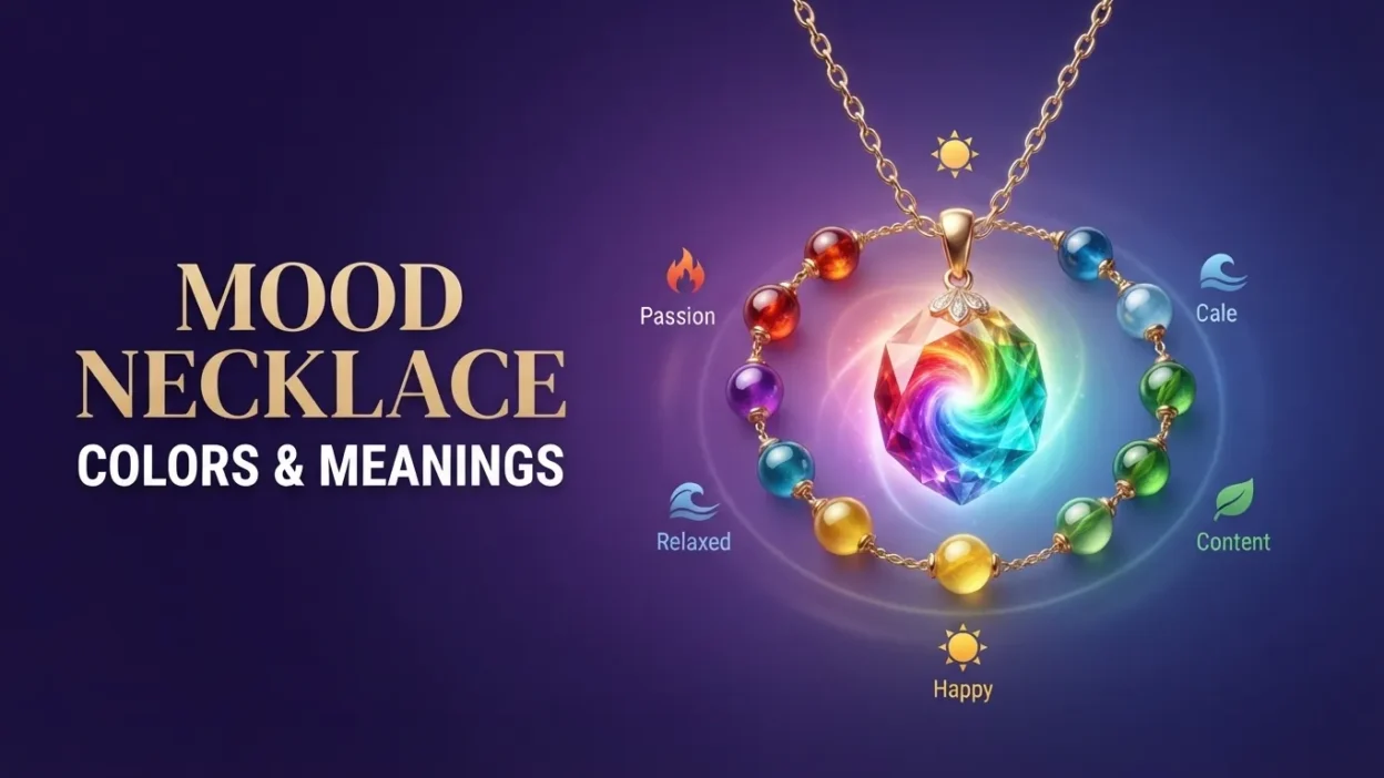 Mood Necklace Colors and Meanings